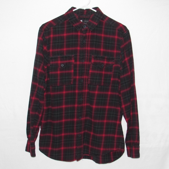 Vintage Nike SB Flannel Shirt Plaid Checkered Buffalo Check - Picture 1 of 3